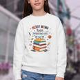 Nerdy Moms Raise Interesting Kids Books Science Youth Crewneck Sweatshirt