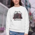 I Have No Shelf Control Dark Academia Book Lover TBR Youth Crewneck Sweatshirt