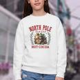 North Pole Book Club Hot Cocoa Bookworm Christmas Xmas Youth Crewneck Sweatshirt North Pole Book Club Hot Cocoa Bookworm Christmas Xmas Youth Crewneck Sweatshirt