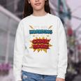 It Is Not Hoarding If It's Comic Books Collector Tee Premium Tri-Blend Youth Crewneck Sweatshirt