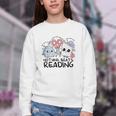 Nothing Beats Reading Rock Paper Scissors Book Lover Teacher Youth Crewneck Sweatshirt Nothing Beats Reading Rock Paper Scissors Book Lover Teacher Youth Crewneck Sweatshirt