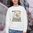 Oops I Bought Another Book Duck Sunshine Youth Crewneck Sweatshirt