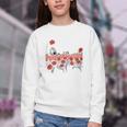 Poppy Field Wizard Of Oz Cowardly Brave Lion Book Youth Crewneck Sweatshirt Poppy Field Wizard Of Oz Cowardly Brave Lion Book Youth Crewneck Sweatshirt