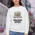 This Is What A Published Author Looks Like Book Writer Youth Crewneck Sweatshirt