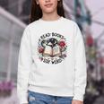 Read Books Be Kind Stay Weird Dragon Book Lover Youth Crewneck Sweatshirt Read Books Be Kind Stay Weird Dragon Book Lover Youth Crewneck Sweatshirt