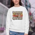Reading Bookmarks Are For Quitters Reader Book Lovers Youth Crewneck Sweatshirt Reading Bookmarks Are For Quitters Reader Book Lovers Youth Crewneck Sweatshirt