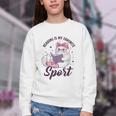 Reading Is My Favorite Sport Saying Cat And Book Lover Youth Crewneck Sweatshirt Reading Is My Favorite Sport Saying Cat And Book Lover Youth Crewneck Sweatshirt
