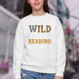 Reading Lover Apparel Wild About Reading Reading Books Youth Crewneck Sweatshirt Reading Lover Apparel Wild About Reading Reading Books Youth Crewneck Sweatshirt