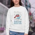 Reading Is Snow Much Fun Book Lover Winter Snowman Humor Youth Crewneck Sweatshirt Reading Is Snow Much Fun Book Lover Winter Snowman Humor Youth Crewneck Sweatshirt