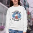 Reading Is Snow Much Fun Snowflake Book Lovers Winter Theme Premium Tri-Blend Youth Crewneck Sweatshirt