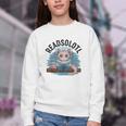 Readsolotl Book Lover Reading Axolotl Kids Reader Youth Crewneck Sweatshirt