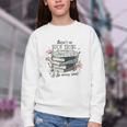 There's No Such Thing As Too Many Book Youth Crewneck Sweatshirt