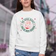 He Sees What You'Ve Been Reading Christmas Book Lover Shirt Youth Crewneck Sweatshirt He Sees What You'Ve Been Reading Christmas Book Lover Shirt Youth Crewneck Sweatshirt