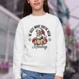 He Sees What You'Ve Been Reading Santa Xmas Book Lover Youth Crewneck Sweatshirt He Sees What You'Ve Been Reading Santa Xmas Book Lover Youth Crewneck Sweatshirt