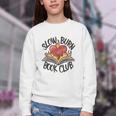 Slow Burn Book Club Romantasy Trope Smut Dark Romance Reader Youth Crewneck Sweatshirt Slow Burn Book Club Romantasy Trope Smut Dark Romance Reader Youth Crewneck Sweatshirt