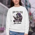 Smut Book Reading Smutty Good That Girls Read Bad Books Youth Crewneck Sweatshirt