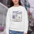 Smut Goblin Reading Club Book Lover Dark Academia Youth Crewneck Sweatshirt Smut Goblin Reading Club Book Lover Dark Academia Youth Crewneck Sweatshirt