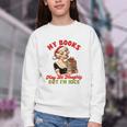 Smut Reader Christmas My Books May Be Naughty But I'm Nice Youth Crewneck Sweatshirt Smut Reader Christmas My Books May Be Naughty But I'm Nice Youth Crewneck Sweatshirt