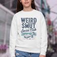 Spicy Romance Book Reader Fan Weird Smut Social Club Premium Tri-Blend Youth Crewneck Sweatshirt