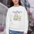 Tale As Old As Time Floral Bookshop Romantic Youth Crewneck Sweatshirt Tale As Old As Time Floral Bookshop Romantic Youth Crewneck Sweatshirt