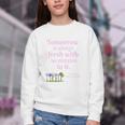 Tomorrow Is Fresh Anne Of Green Gables Book Quote Shirt Premium Tri-Blend Youth Crewneck Sweatshirt