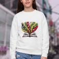 History Education Is Freedom Books Black History Premium Tri-Blend Youth Crewneck Sweatshirt
