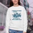 I Tried To Form A Gang But It Turned Into A Book-Club Reader Premium Tri-Blend Youth Crewneck Sweatshirt I Tried To Form A Gang But It Turned Into A Book-Club Reader Premium Tri-Blend Youth Crewneck Sweatshirt