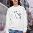 Tucson Festival Of Books TFOB 2010 Hummingbird Mascot Youth Crewneck Sweatshirt