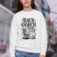 Vintage Reader Author Country Aesthetic Back Porch Book Club Youth Crewneck Sweatshirt Vintage Reader Author Country Aesthetic Back Porch Book Club Youth Crewneck Sweatshirt
