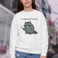 Women's i Require Books Raccoon Youth Crewneck Sweatshirt Women's i Require Books Raccoon Youth Crewneck Sweatshirt
