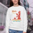 Yeah Sure I'Ll Just Feed All You Fckers Book Lover Quote Youth Crewneck Sweatshirt