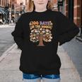 100 Days Of School 100 Days In The Books Librarian Read Youth Crewneck Sweatshirt