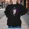 Ace Pride Book With Stars Moons And Magic Hand Youth Crewneck Sweatshirt Ace Pride Book With Stars Moons And Magic Hand Youth Crewneck Sweatshirt