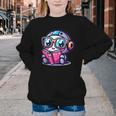 Adorable Book Lover Robot With Reading Glasses Cute Youth Crewneck Sweatshirt Adorable Book Lover Robot With Reading Glasses Cute Youth Crewneck Sweatshirt