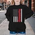 America Flag Read Book Reading Librarian Men Women Kids Youth Crewneck Sweatshirt