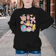 Apple Disco Pencil Books Bow Teacher Student Back To School Youth Crewneck Sweatshirt Apple Disco Pencil Books Bow Teacher Student Back To School Youth Crewneck Sweatshirt