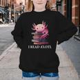 Axolotl Book Lover Librarian Reading Library Readers Youth Crewneck Sweatshirt