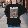 Believe In Your-Shelf Bookworm Book Shelf Reader Youth Crewneck Sweatshirt Believe In Your-Shelf Bookworm Book Shelf Reader Youth Crewneck Sweatshirt