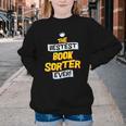 Best Book Sorter Job Occupation Youth Crewneck Sweatshirt