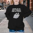 Some Of My Best Friends Are Fictional Book Lover Nerd Youth Crewneck Sweatshirt
