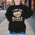 I Like Big Books And I Cannot Lie Book Reading Youth Crewneck Sweatshirt I Like Big Books And I Cannot Lie Book Reading Youth Crewneck Sweatshirt