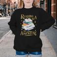 Book Adventure Library Student Teacher Book Youth Crewneck Sweatshirt