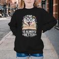 The Book Is Always Better Youth Crewneck Sweatshirt The Book Is Always Better Youth Crewneck Sweatshirt