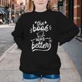 The Book Was Better Reader Teacher Librarian Reading Lovers Youth Crewneck Sweatshirt The Book Was Better Reader Teacher Librarian Reading Lovers Youth Crewneck Sweatshirt