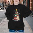 Book Christmas Tree Book Lover Teacher Librarian Youth Crewneck Sweatshirt Book Christmas Tree Book Lover Teacher Librarian Youth Crewneck Sweatshirt