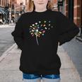 Book Dandelion Reading Lover Bookworm Bookish Librarian Read Youth Crewneck Sweatshirt