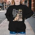 Book And Dog Lover Bookworm Reader Book Lover Youth Crewneck Sweatshirt