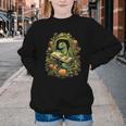 Book Dragon Reading Books Bookworm Fantasy Youth Crewneck Sweatshirt