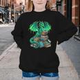 Book Dragon Reading Fantasy Youth Crewneck Sweatshirt