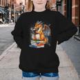 Book Dragon Reading Book Lover Youth Crewneck Sweatshirt